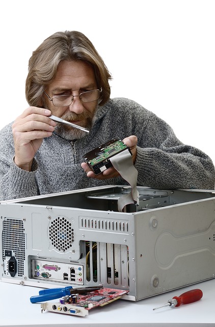 technician outdoors