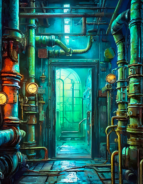 underground pipes