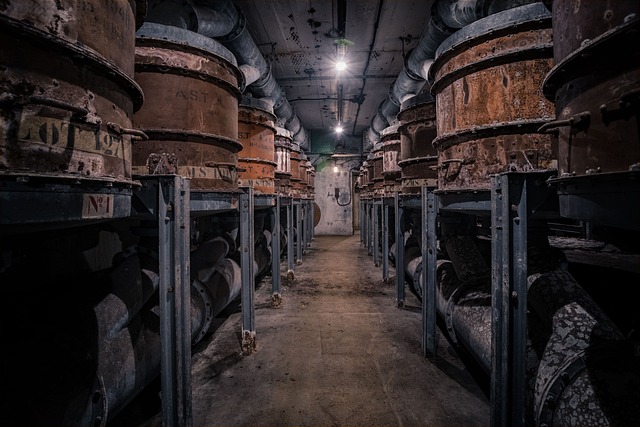 underground pipes